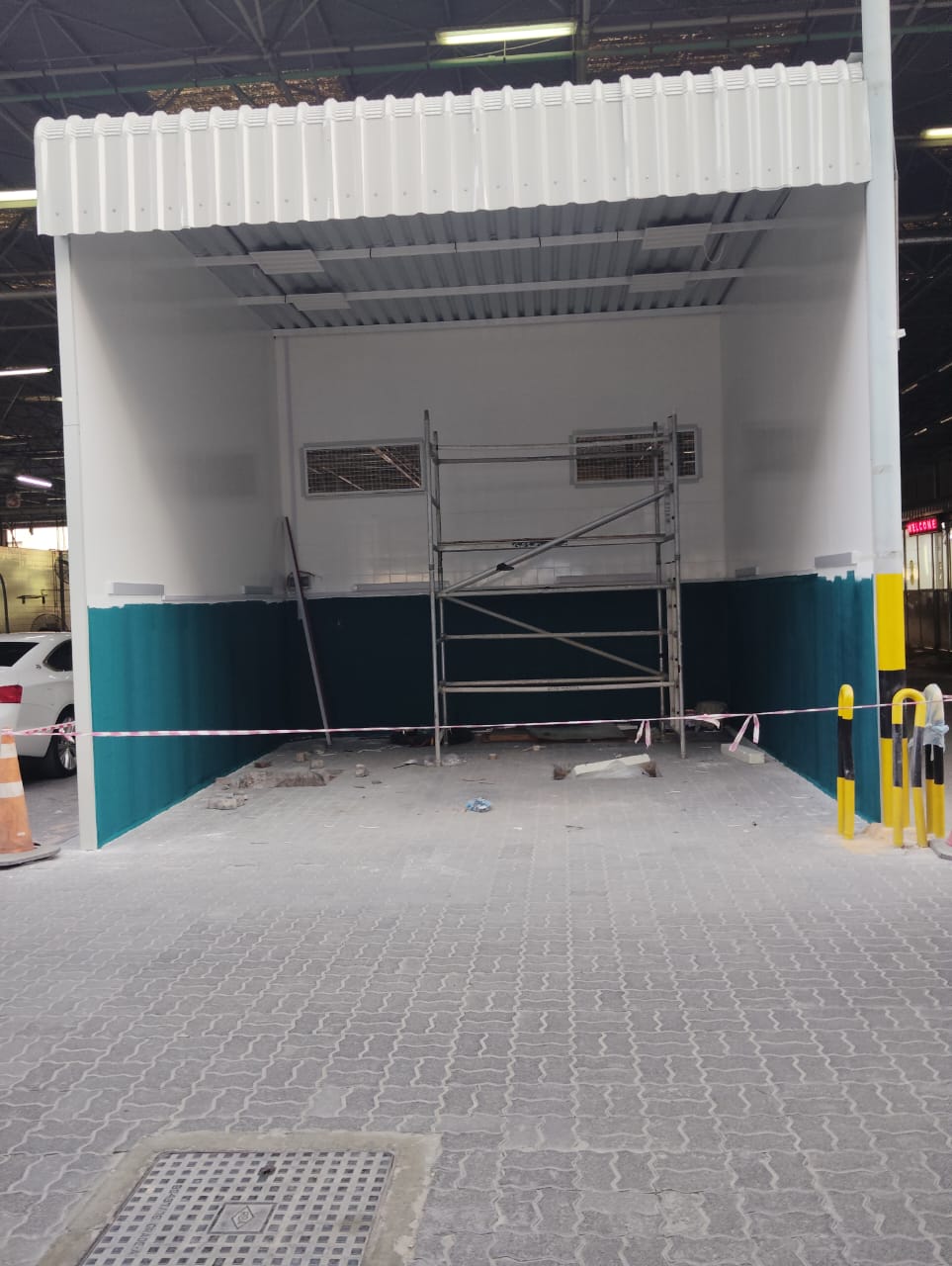 Mechanical Bay Shed — Grand Service Center, Ajman